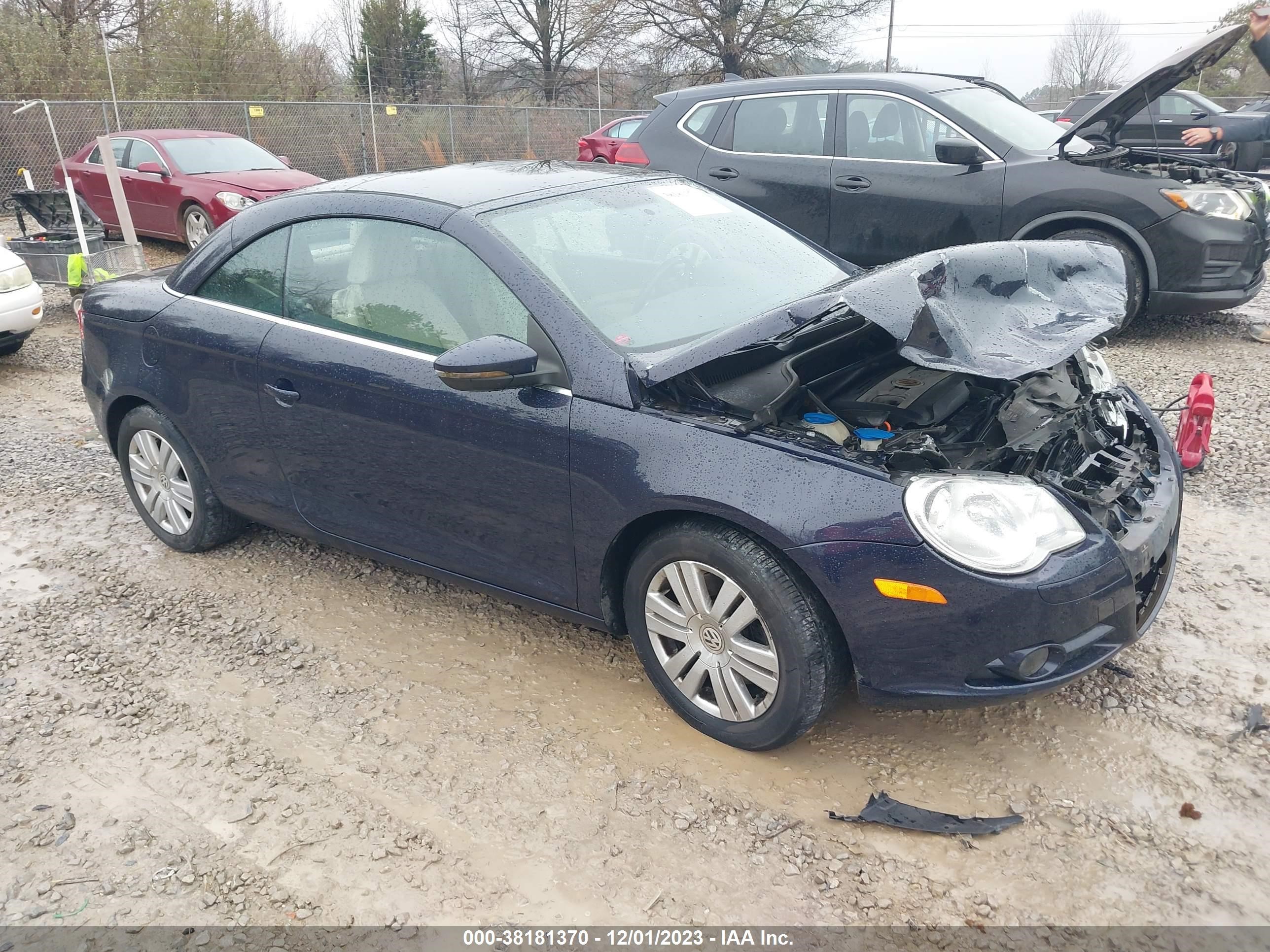 volkswagen eos 2009 wvwba71f79v022191