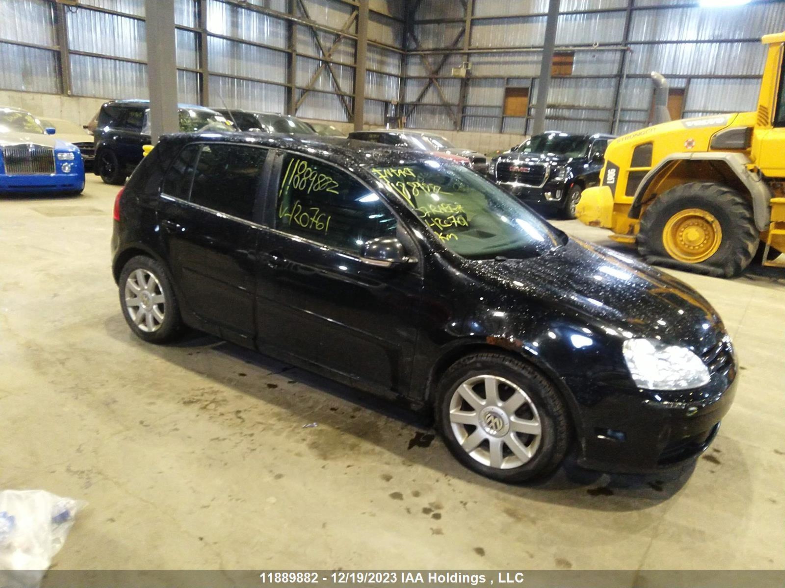 volkswagen golf 2007 wvwcr71k67w120761