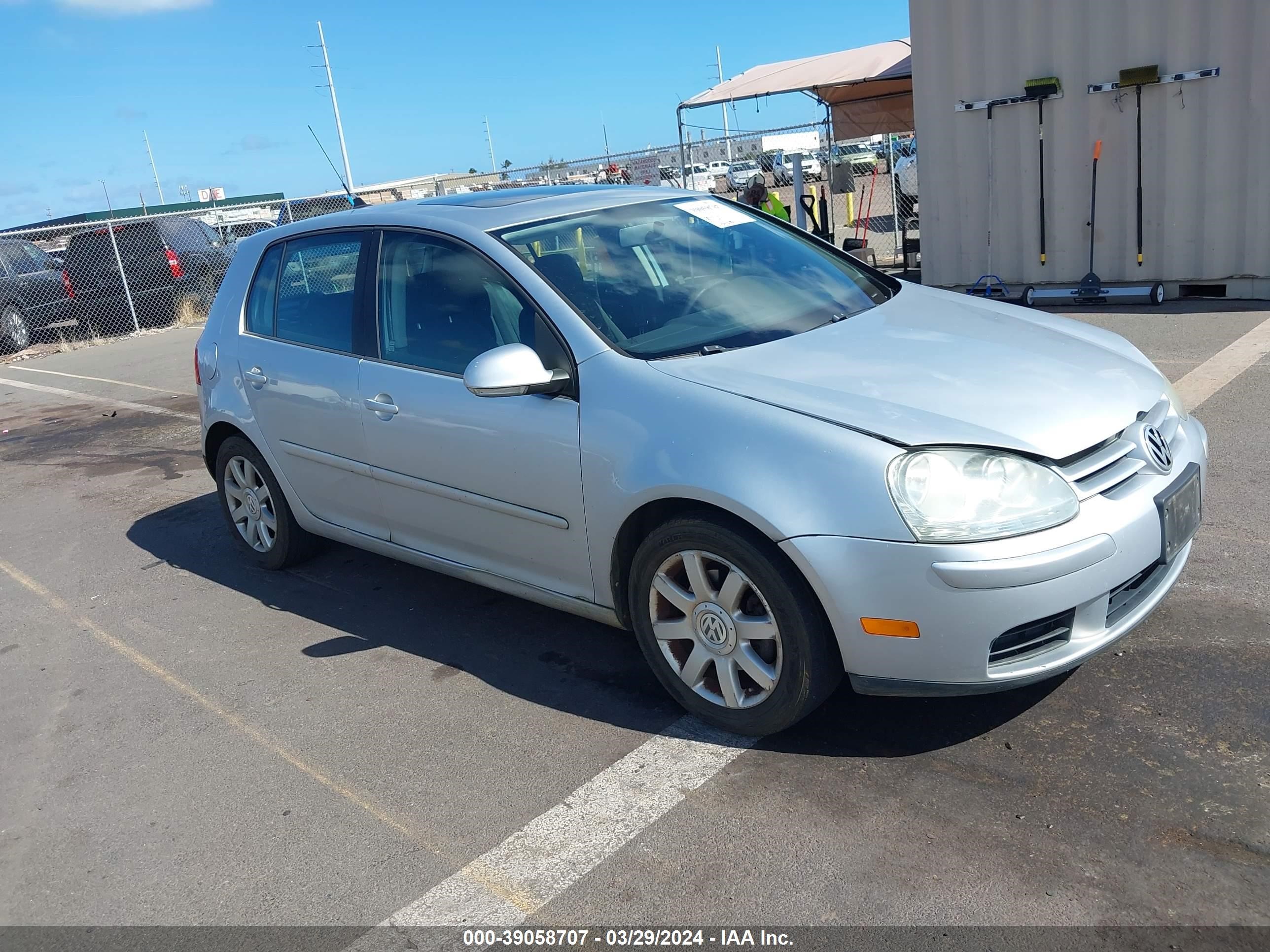 volkswagen golf 2008 wvwda71k18w303806