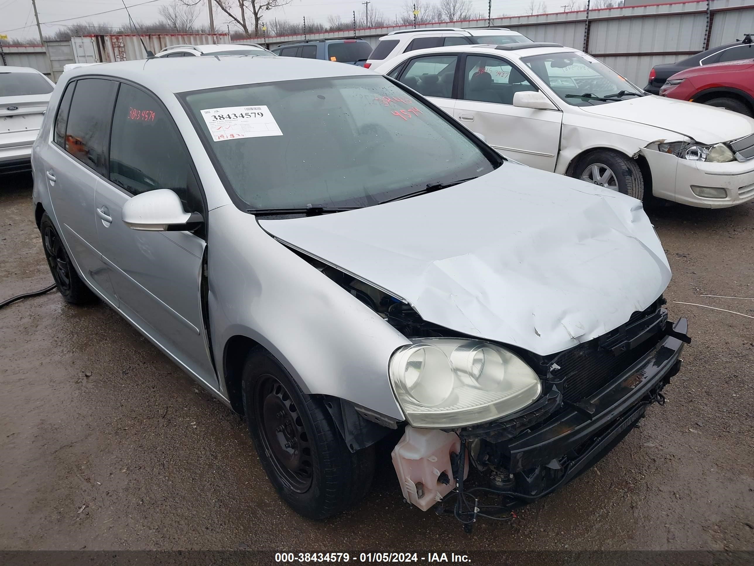 volkswagen golf 2009 wvwda71k19w100061