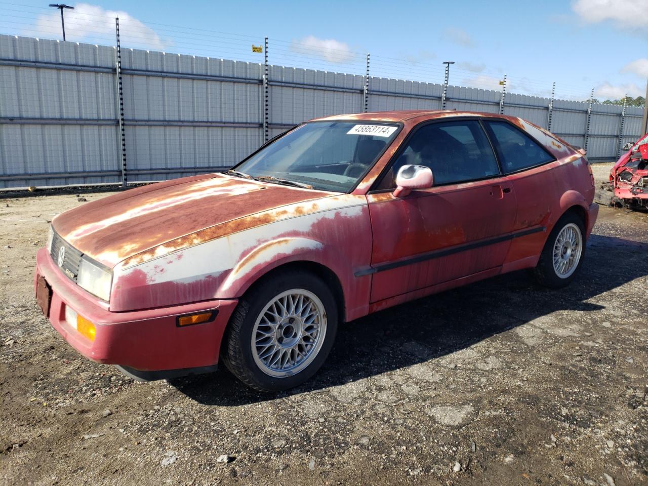 volkswagen corrado 1992 wvwdb4501nk000662