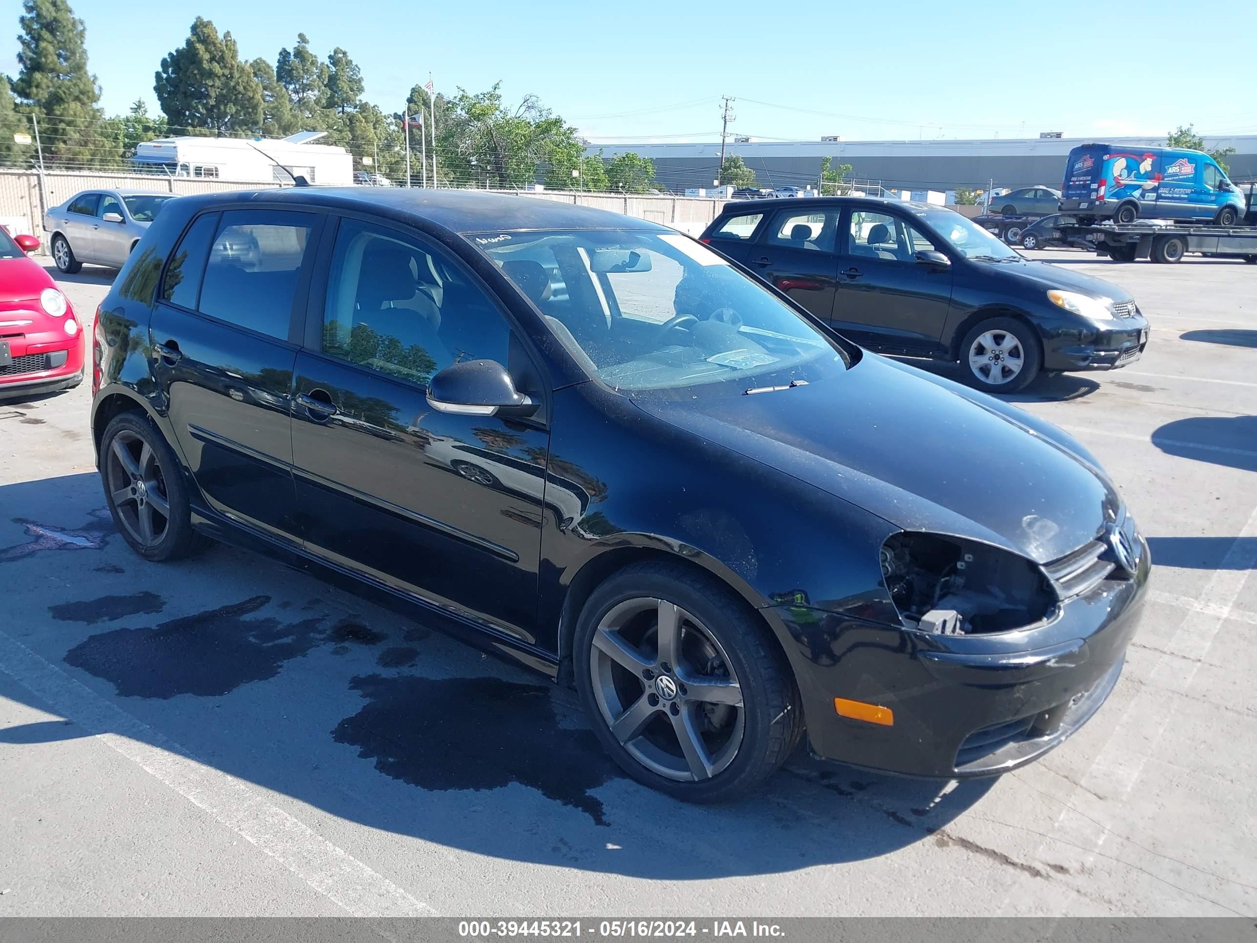 volkswagen golf 2009 wvwdb71k19w145742