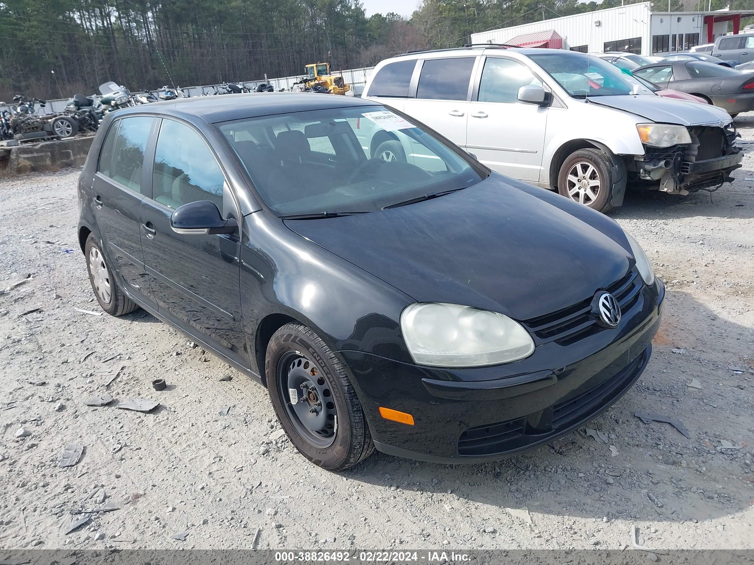 volkswagen golf 2009 wvwdb71k39w146195