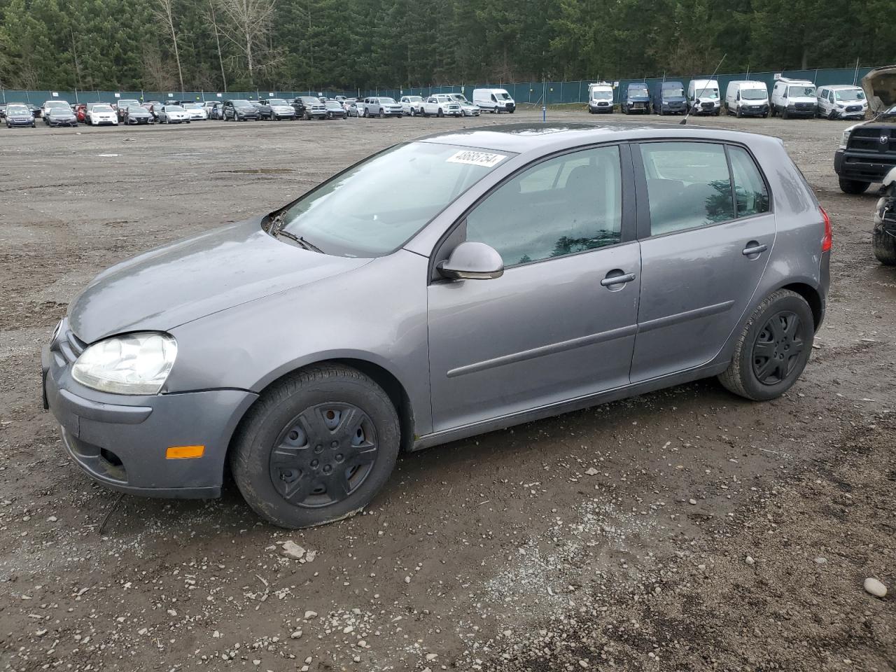 volkswagen golf 2007 wvwdr71k97w248836