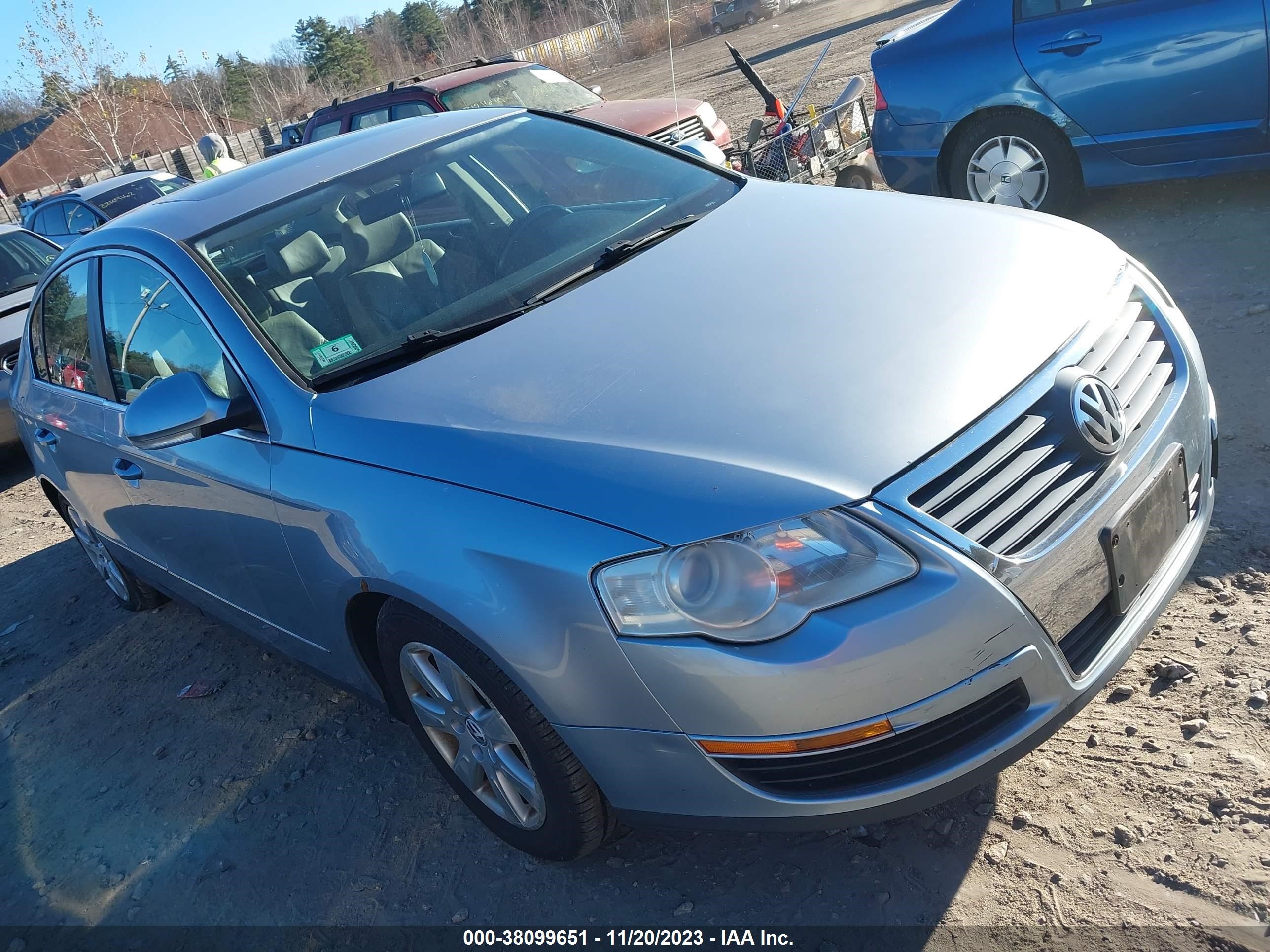 volkswagen passat 2006 wvwek73c56p025426