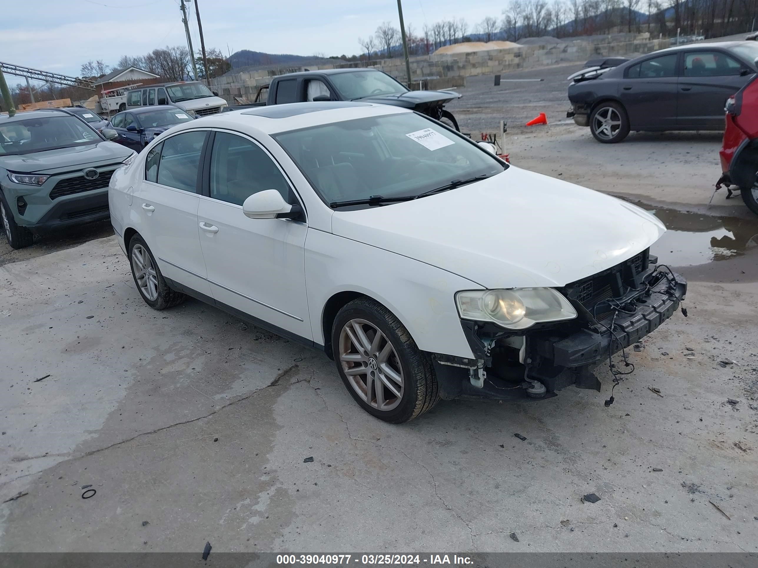 volkswagen passat 2008 wvwek73c68p050550