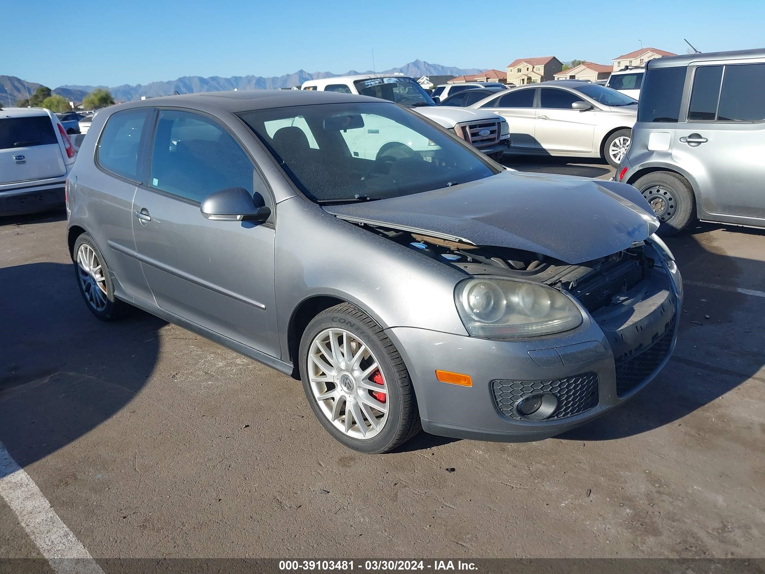 volkswagen gti 2007 wvwev71k57w030330