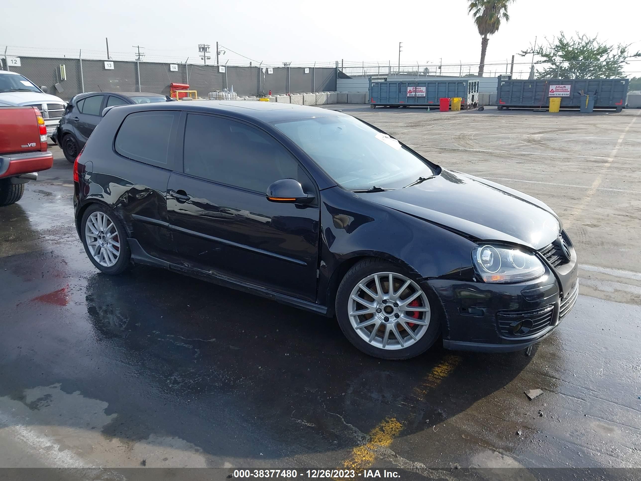 volkswagen gti 2007 wvwev71k97w282808