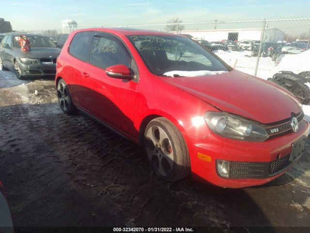 volkswagen gti 2010 wvwfv7ajxaw121497