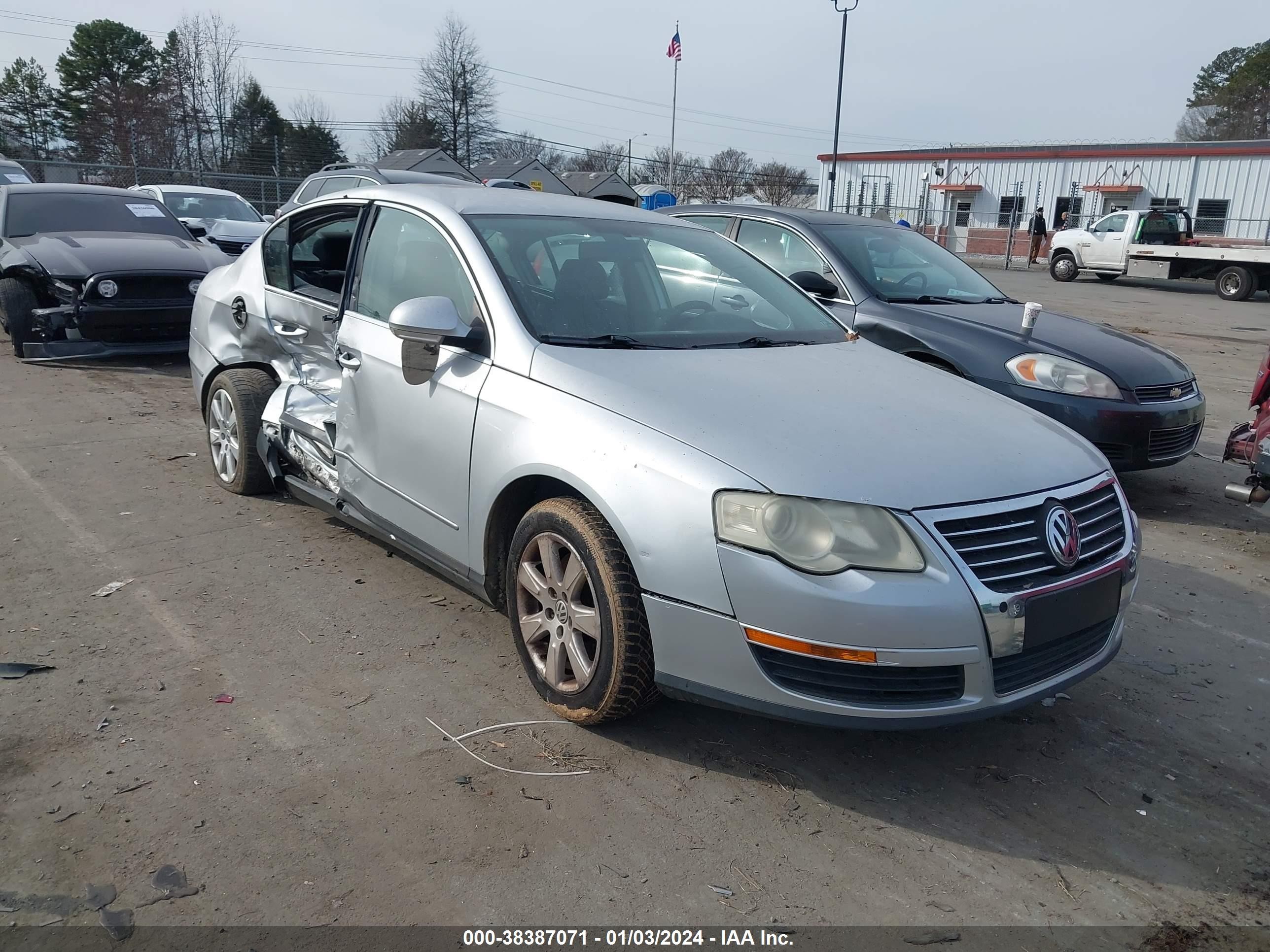 volkswagen passat 2007 wvwgk73c67p010394