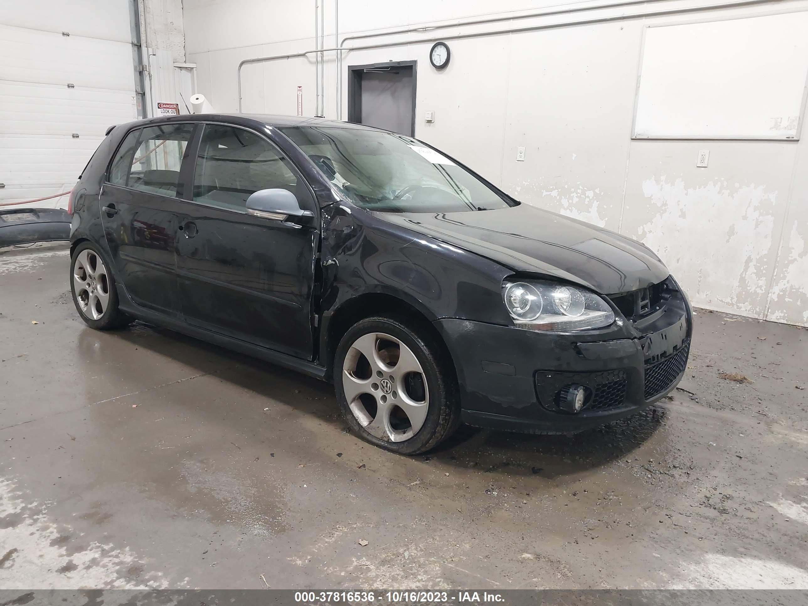 volkswagen gti 2007 wvwgv71k97w270697