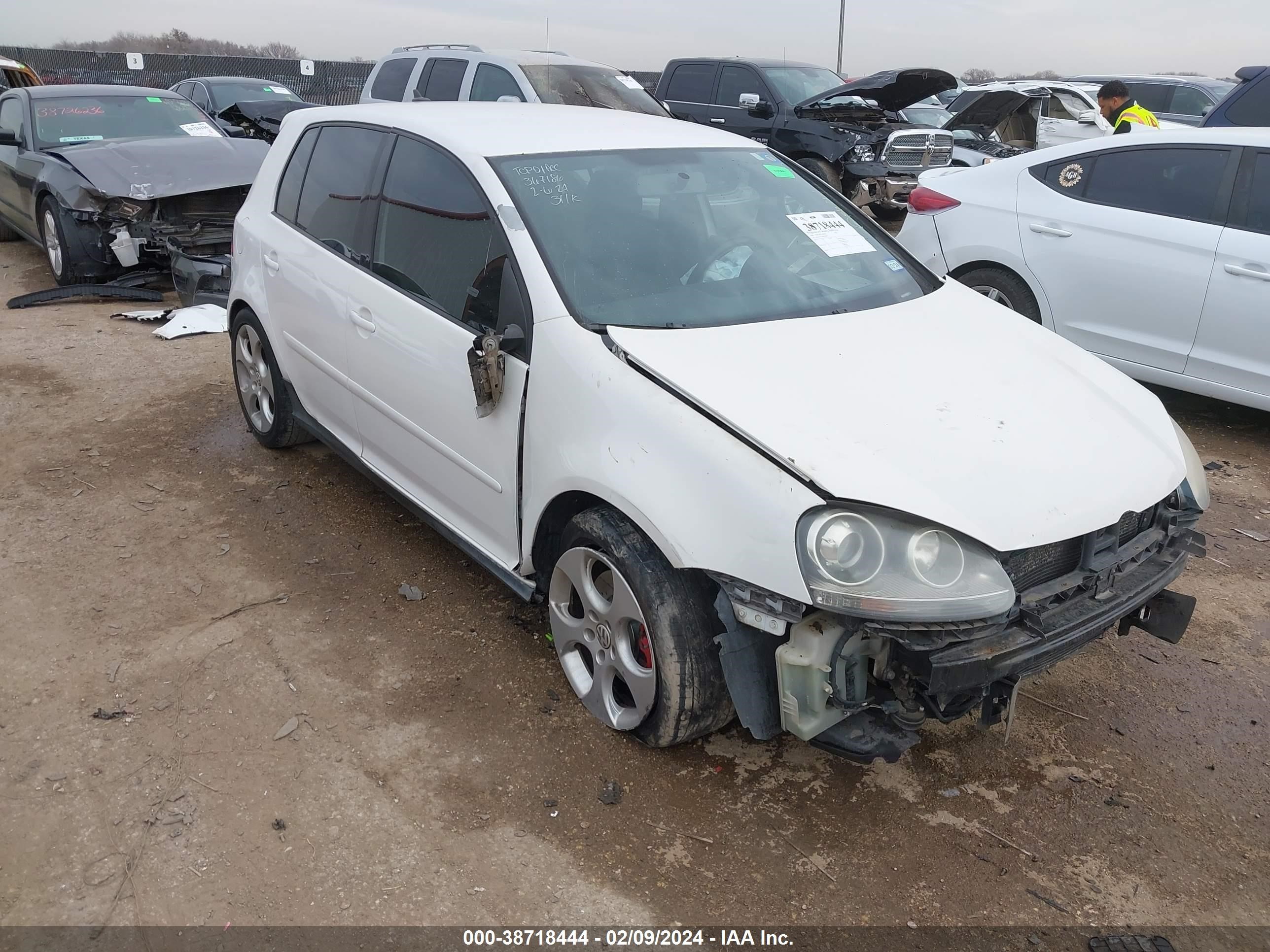 volkswagen gti 2008 wvwgv71k98w305983