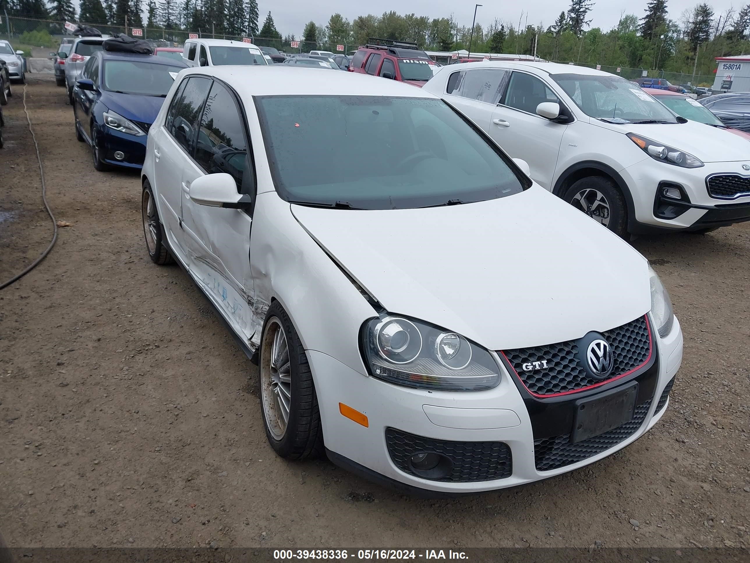 volkswagen gti 2009 wvwhd71k49w002795