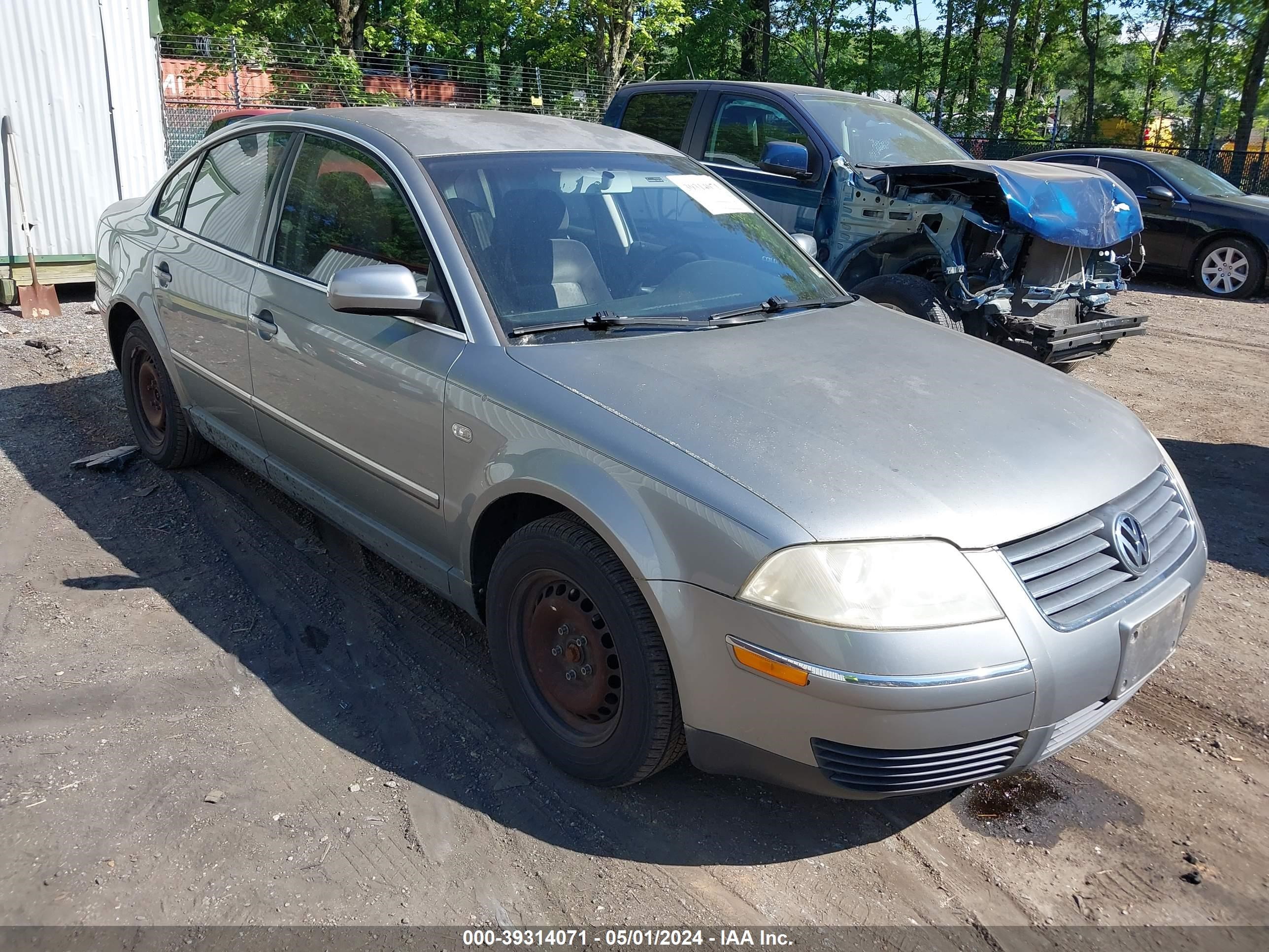 volkswagen passat 2003 wvwmd63b83p051506