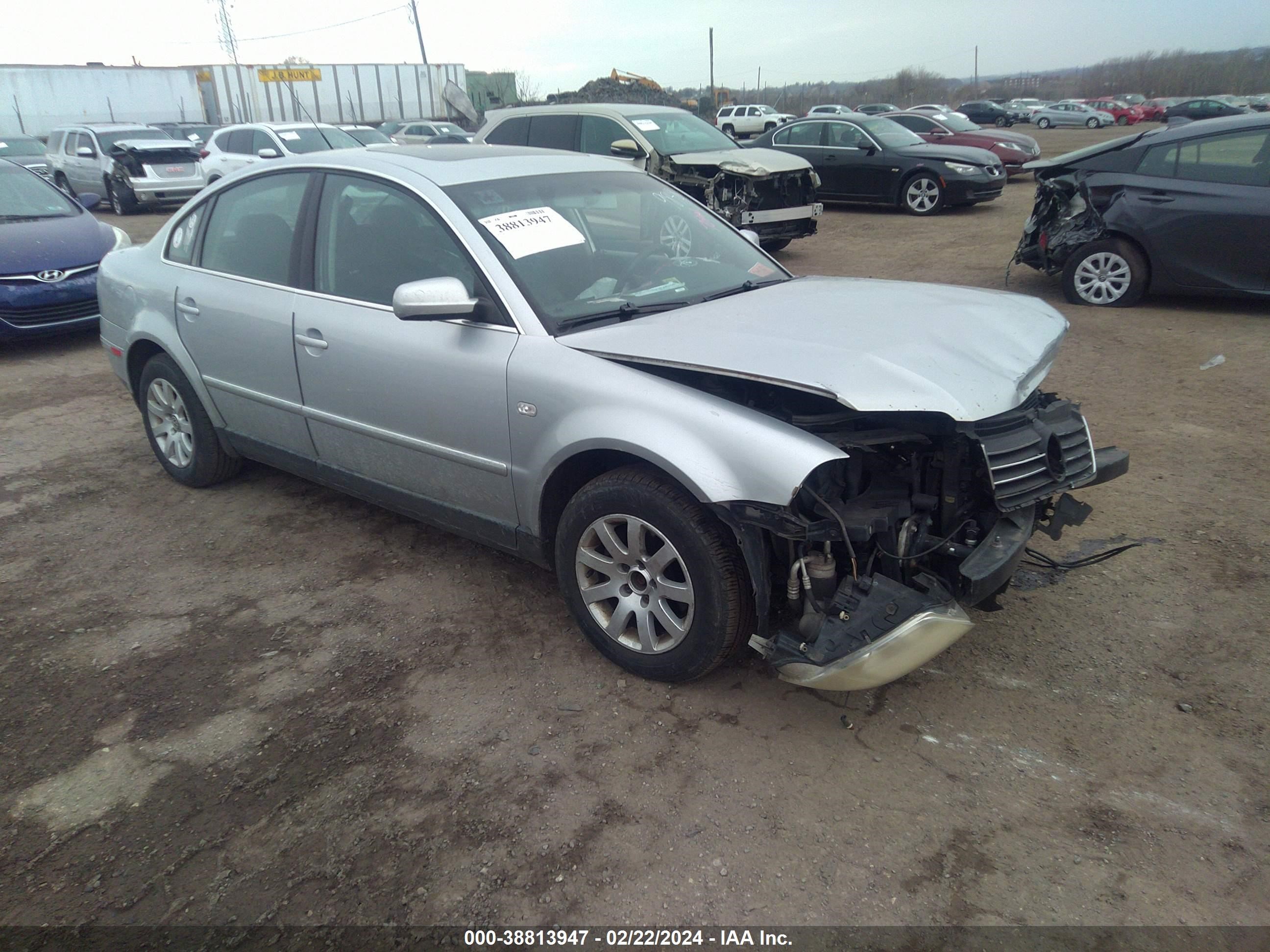 volkswagen passat 2002 wvwpd63b22p445921