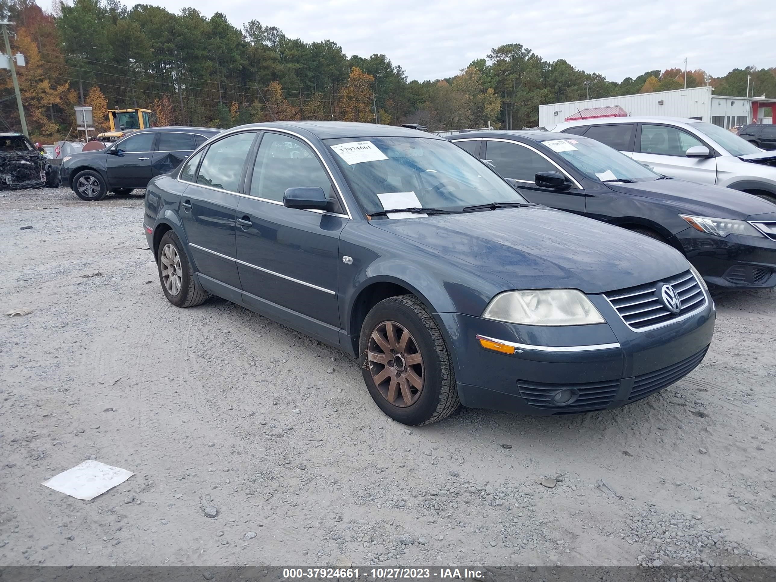 volkswagen passat 2003 wvwpd63b23p183948