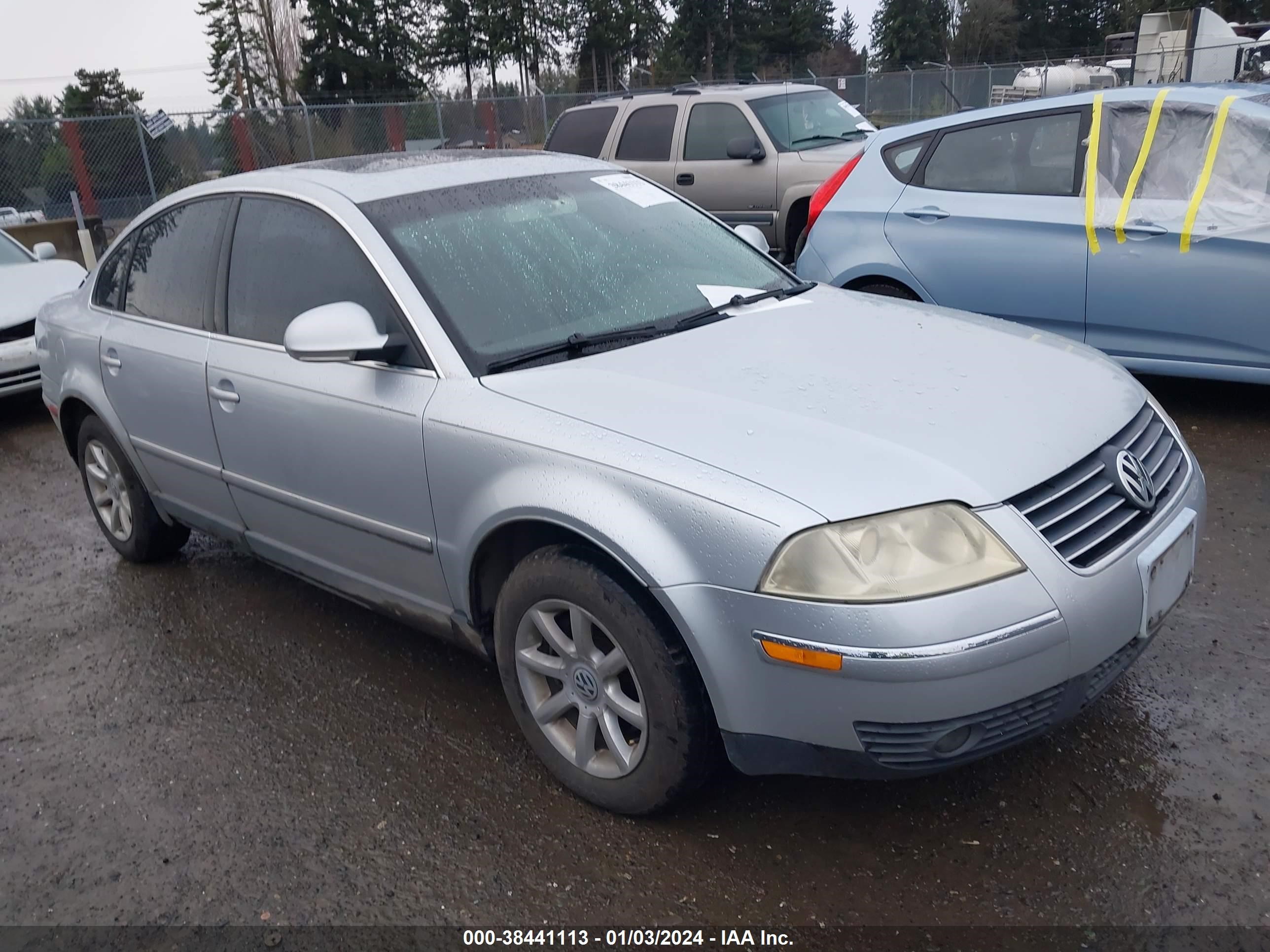 volkswagen passat 2004 wvwpd63b34e219191