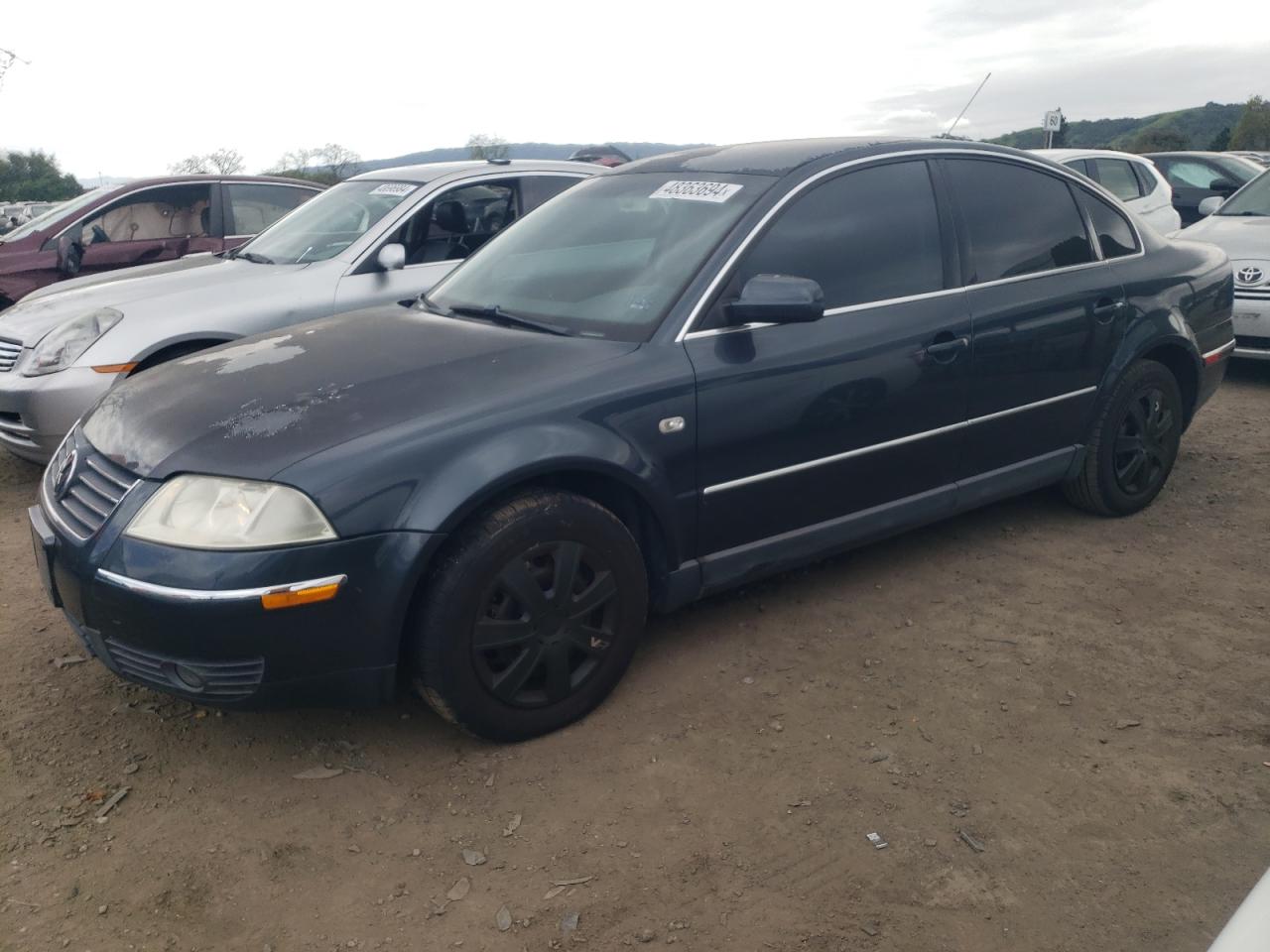 volkswagen passat 2002 wvwpd63b82p231287