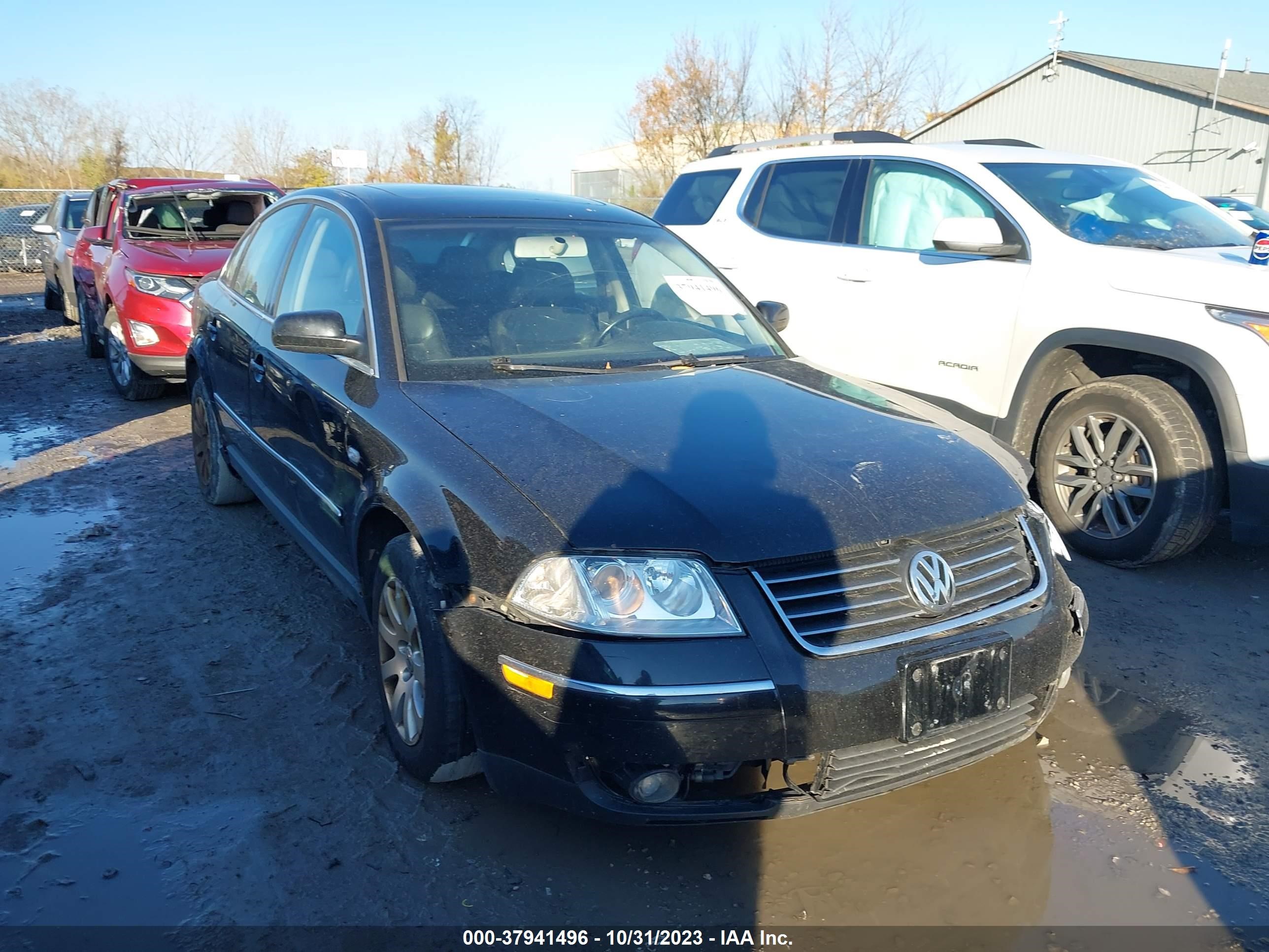 volkswagen passat 2002 wvwpd63b92p446631