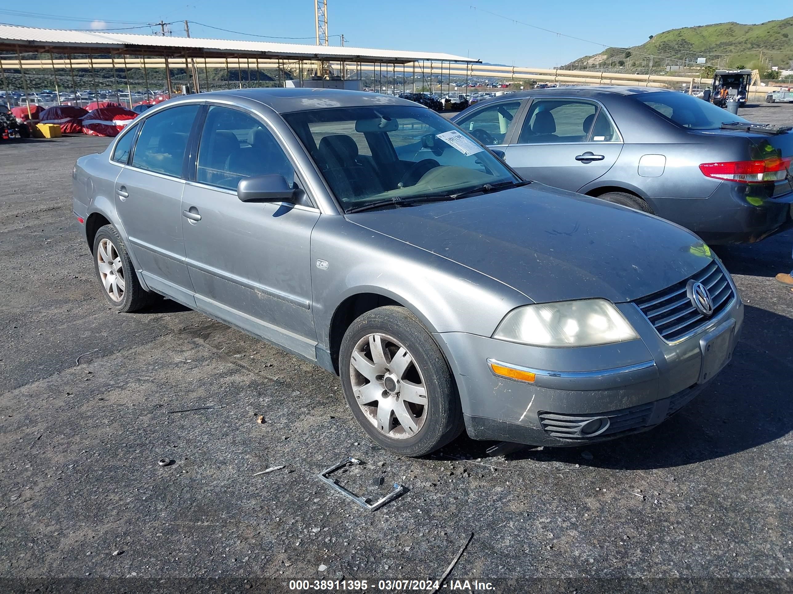 volkswagen passat 2003 wvwrh63b33p436188