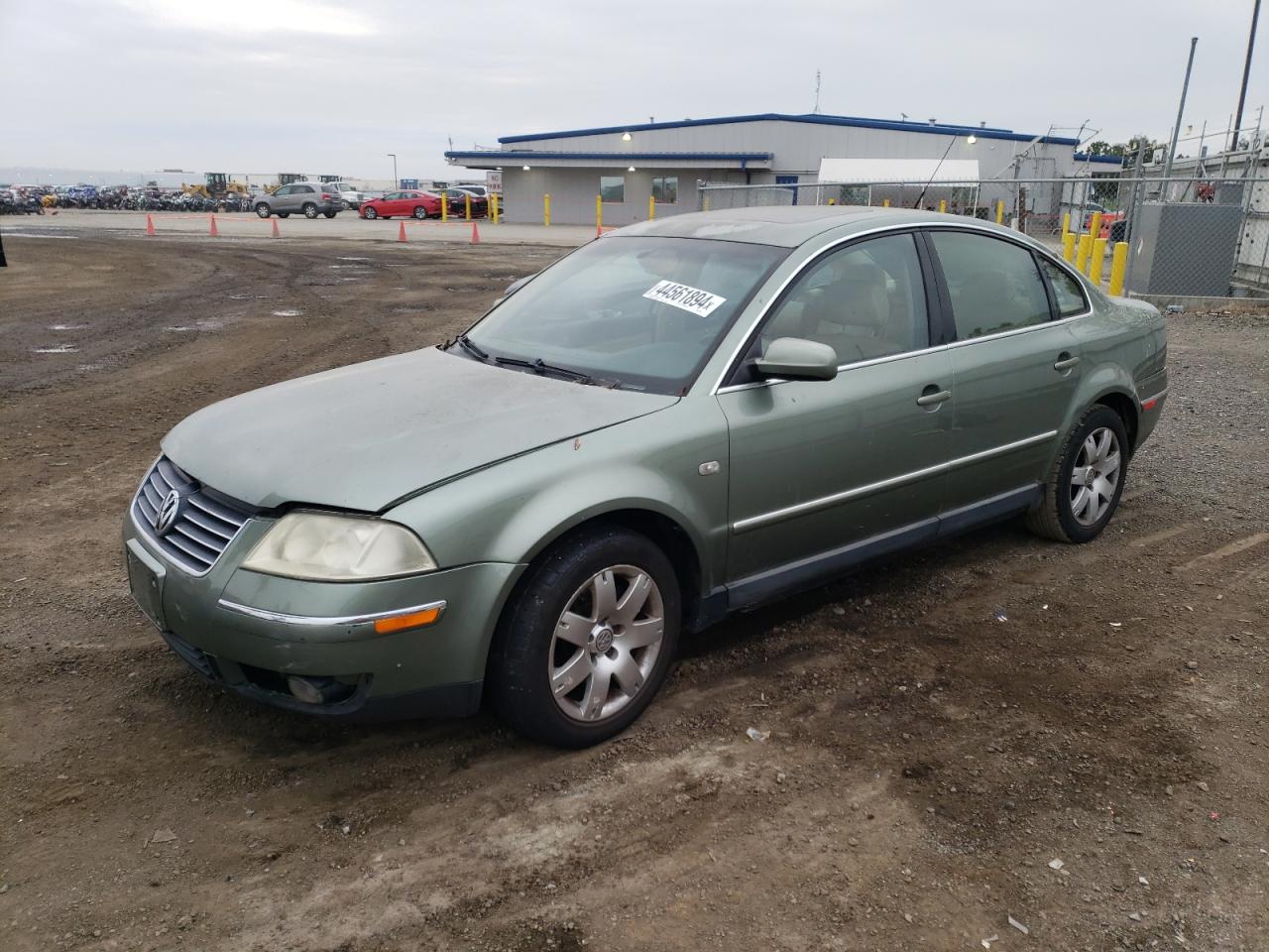 volkswagen passat 2003 wvwrh63b53p387821