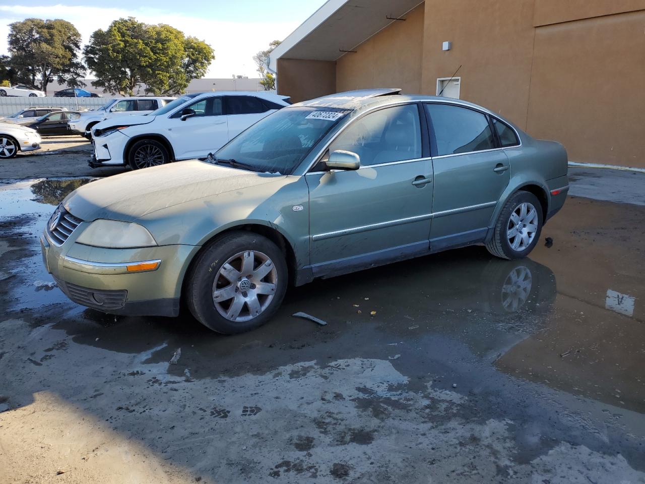 volkswagen passat 2003 wvwth63b93p453440