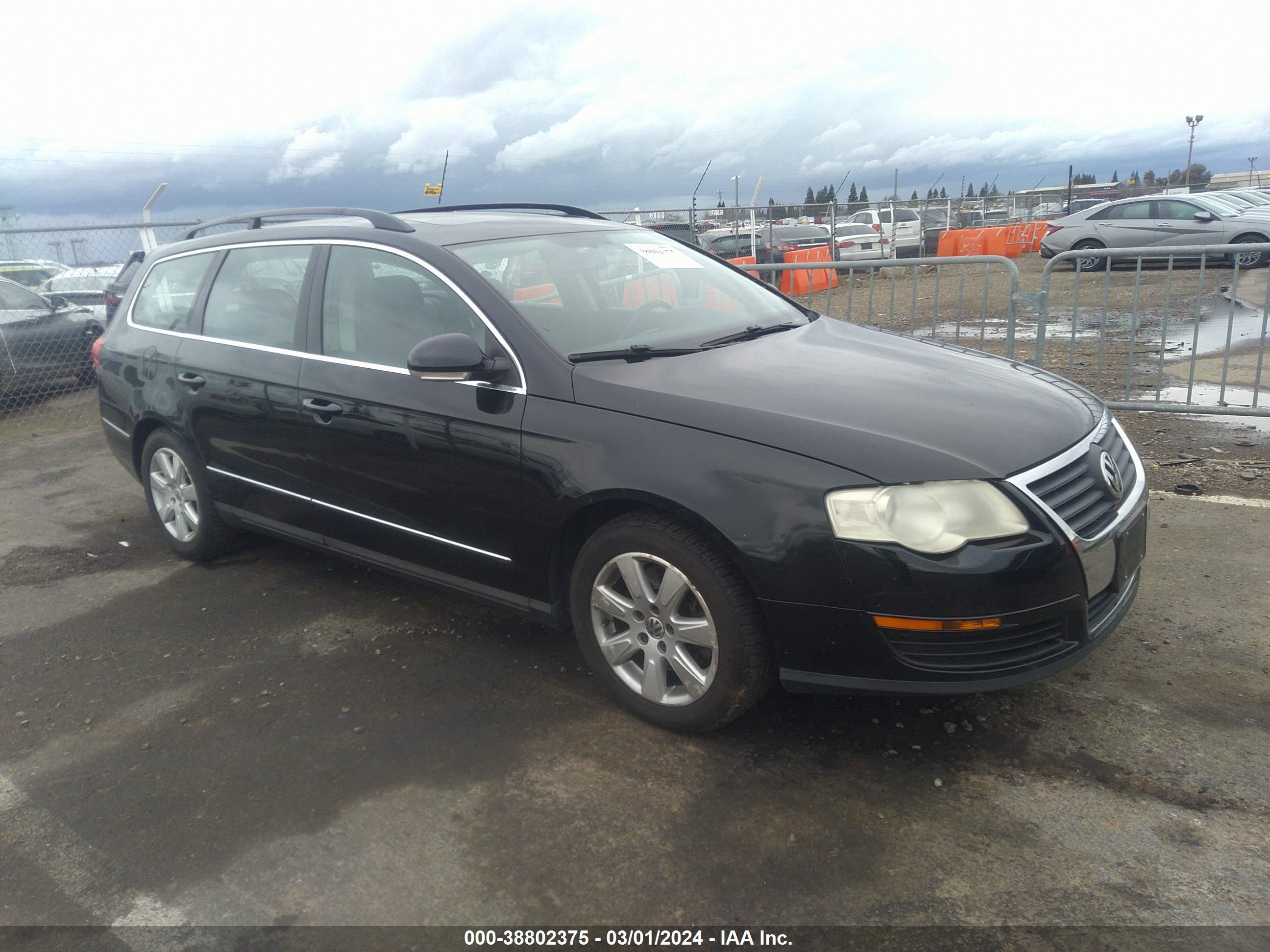 volkswagen passat 2007 wvwtk73c77e009541