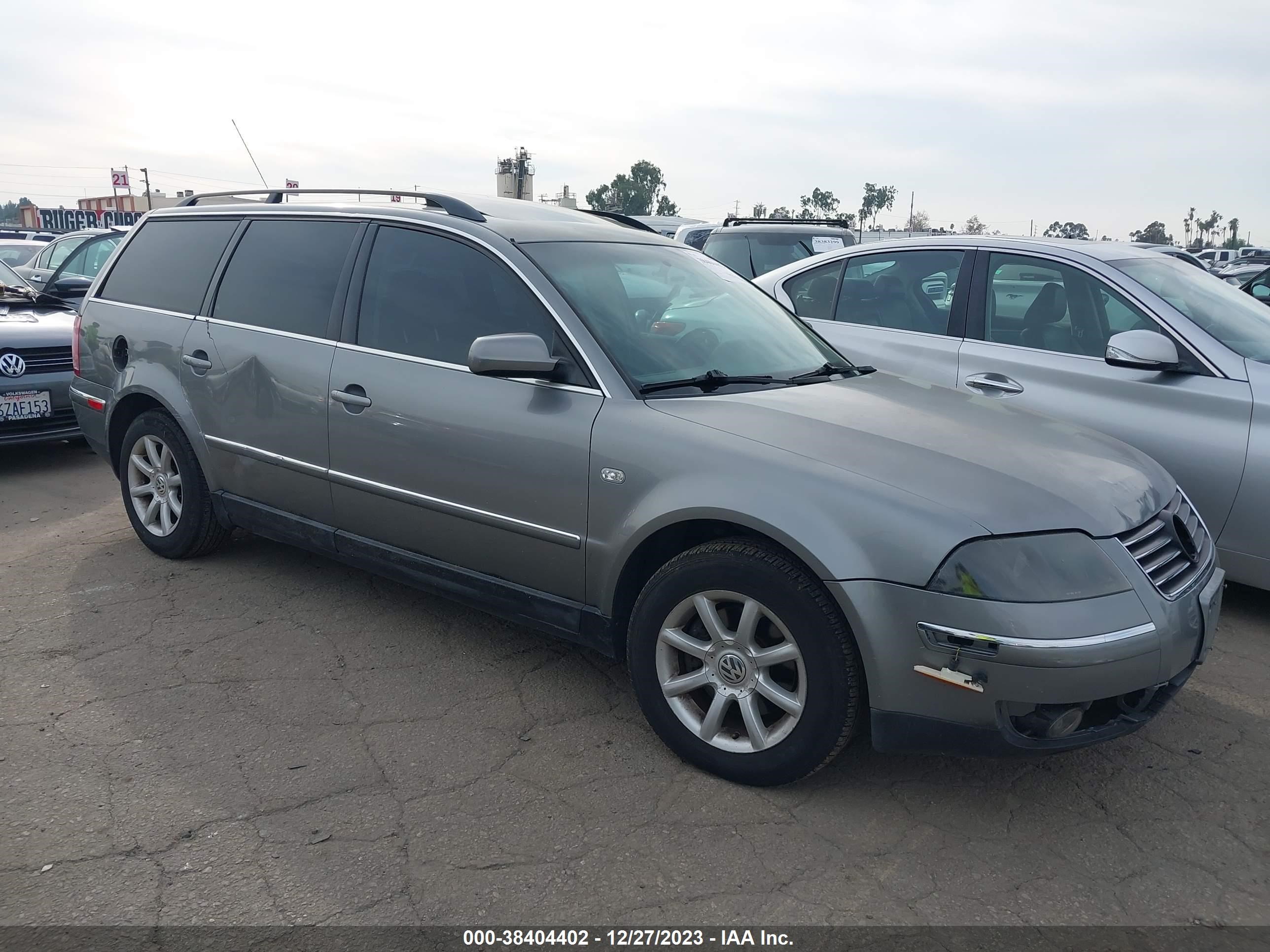 volkswagen passat 2004 wvwvd63b14e072926