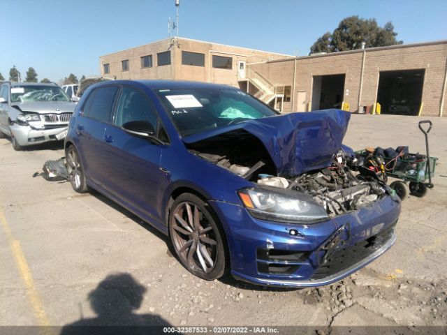 volkswagen golf r 2017 wvwvf7au6hw093680