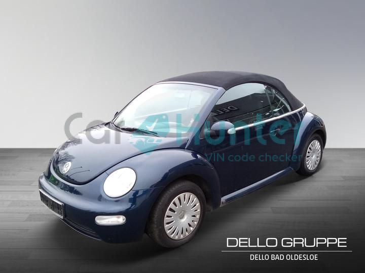 volkswagen beetle cabriolet 2003 wvwzzz1yz3m306105