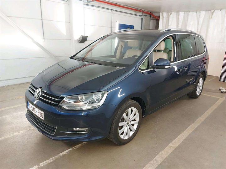 volkswagen sharan 2017 wvwzzz7nzhv229425