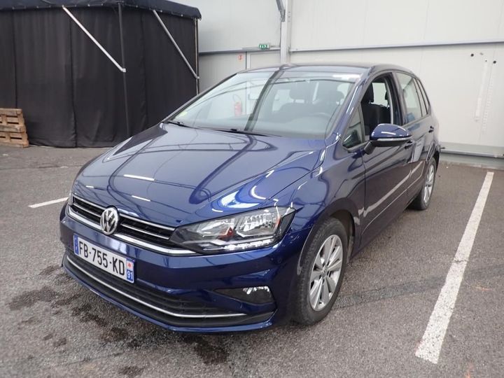 volkswagen golf sportsvan 2018 wvwzzzauzkw655112