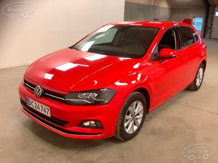 volkswagen polo hatchback 2021 wvwzzzawzmu075550