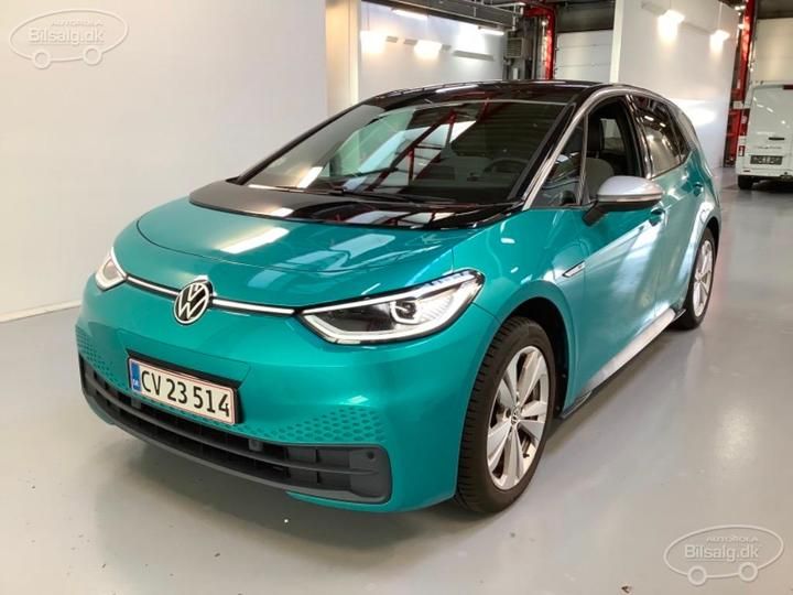 volkswagen id.3 hatchback 2020 wvwzzze1zlp016822