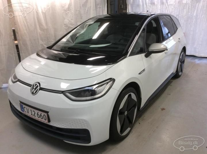 volkswagen id.3 hatchback 2020 wvwzzze1zmp009996