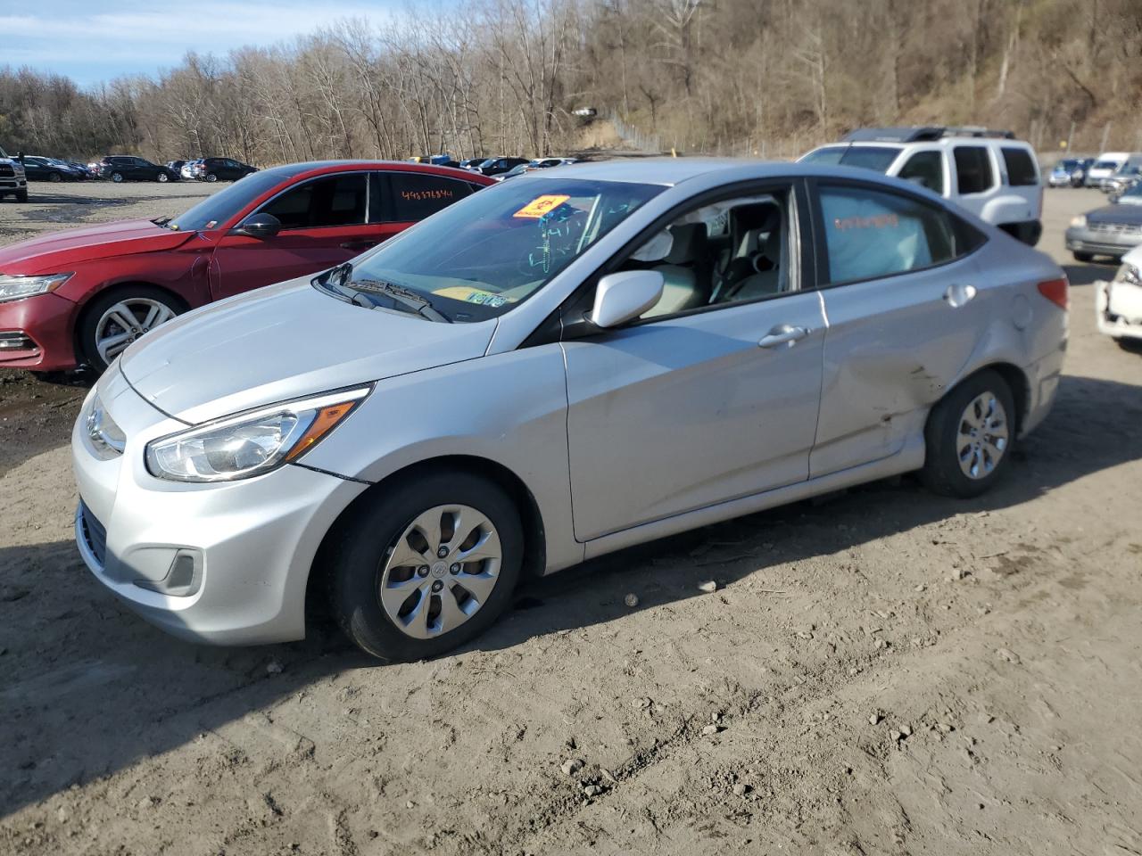 hyundai accent 2017 xmhct4ae9hu249578