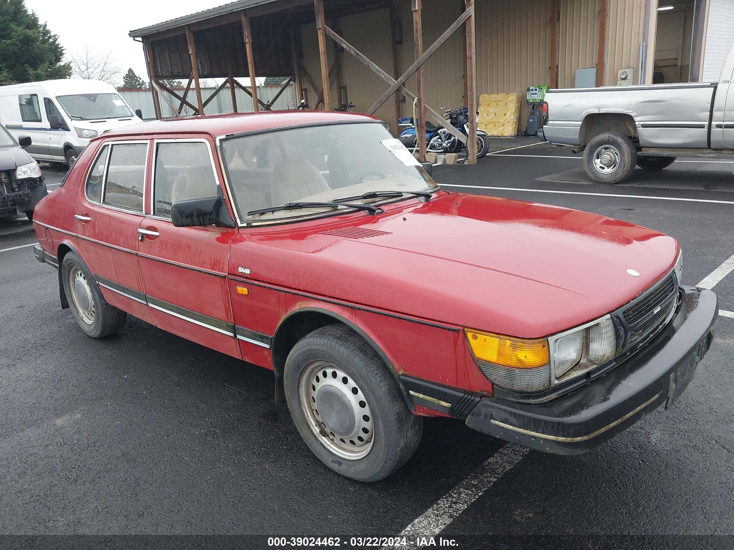 saab 900 1986 ys3ab45j1g3015356