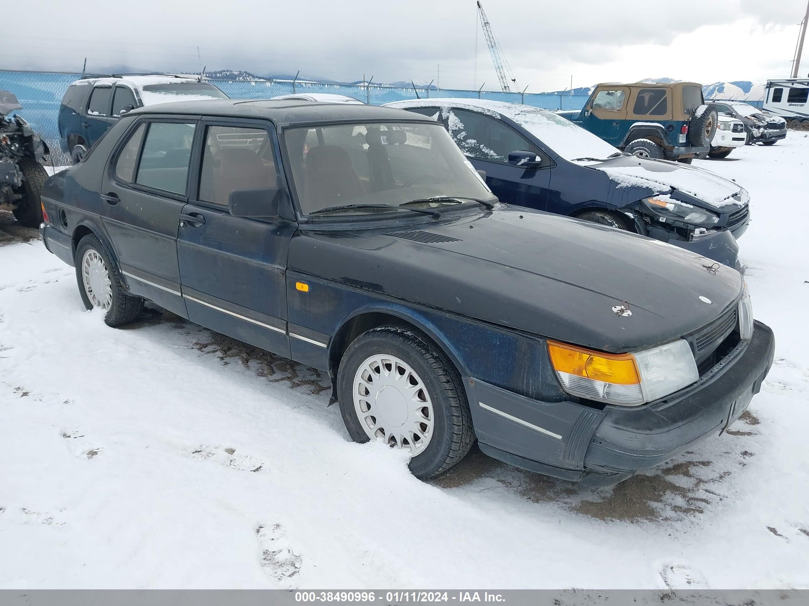 saab 900 1989 ys3at46l1k7000242