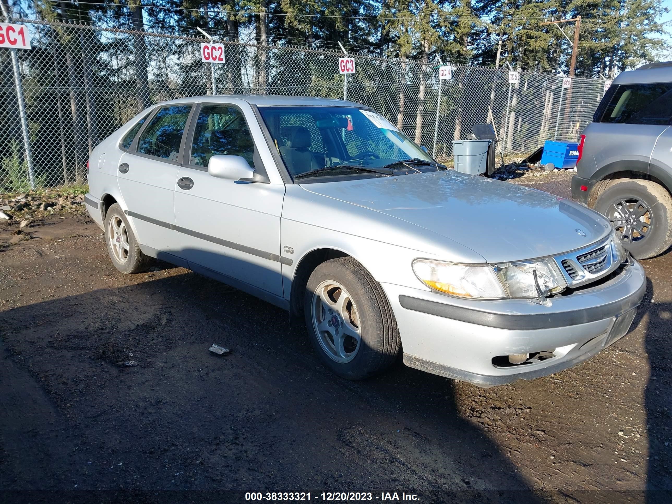 saab 9-3 2001 ys3dd58h912001823