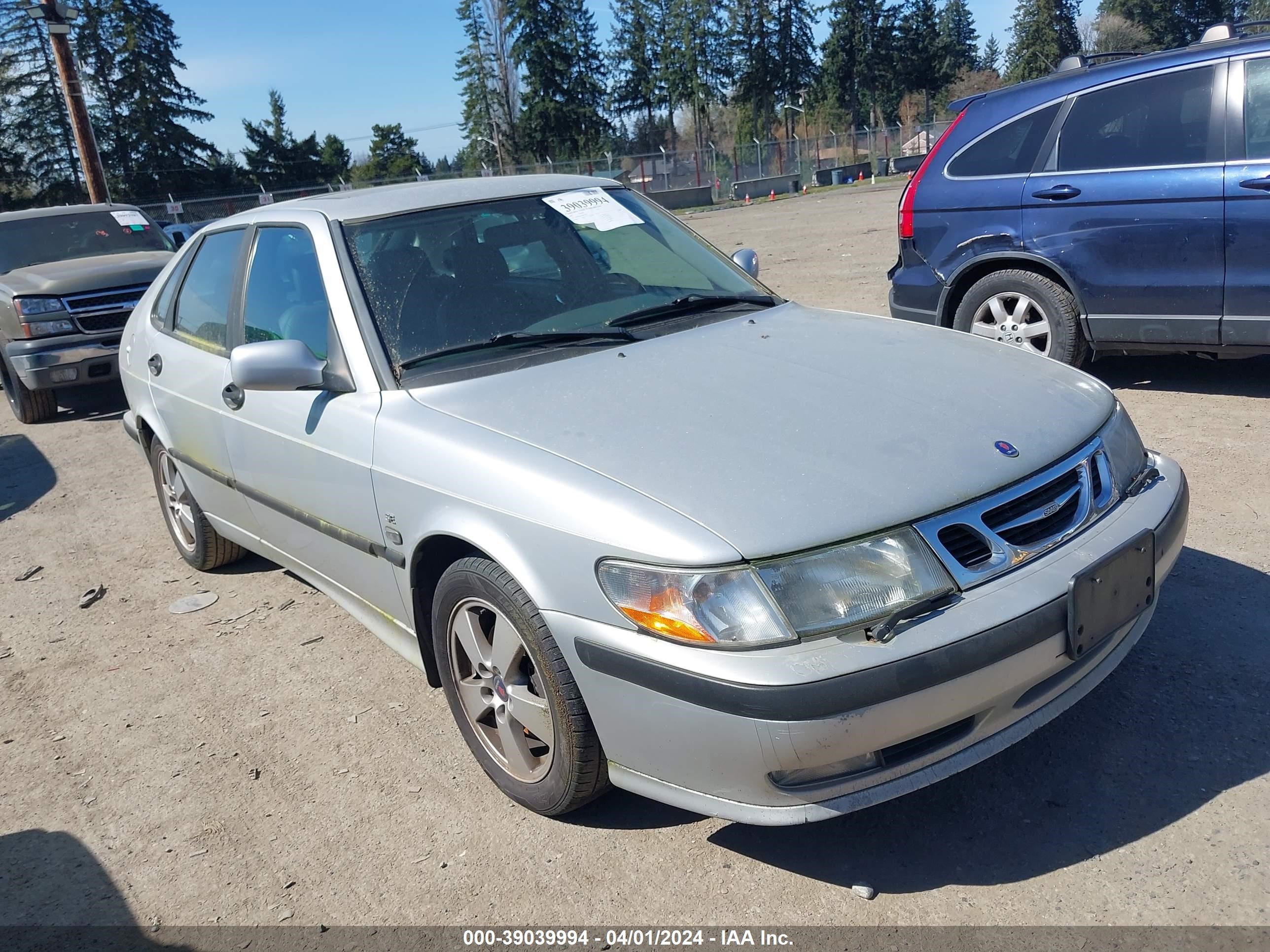 saab 9-3 2002 ys3df58k422015295