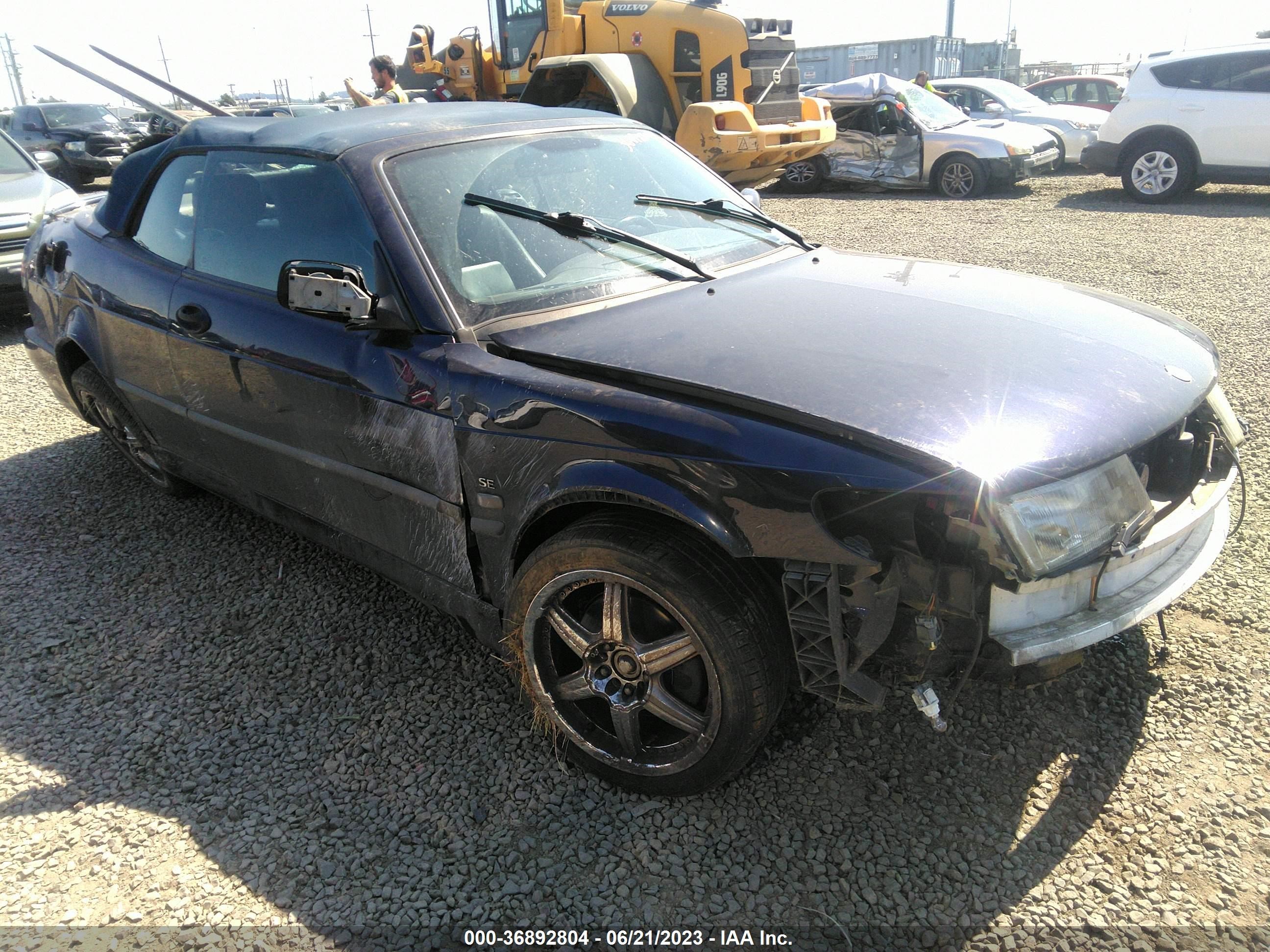 saab 9-3 2003 ys3df78k137004089