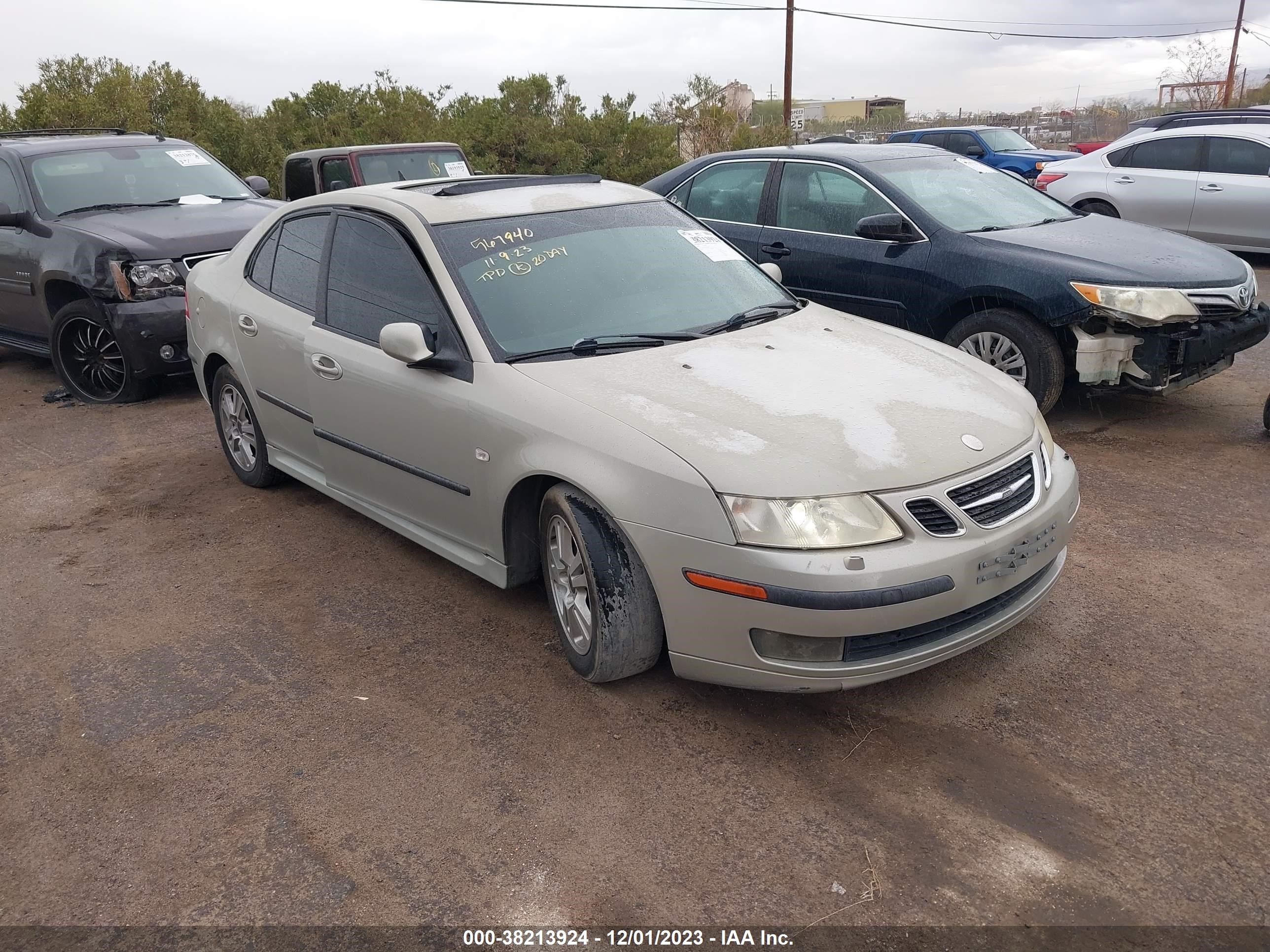 saab 9-3 2006 ys3fd49y661030193