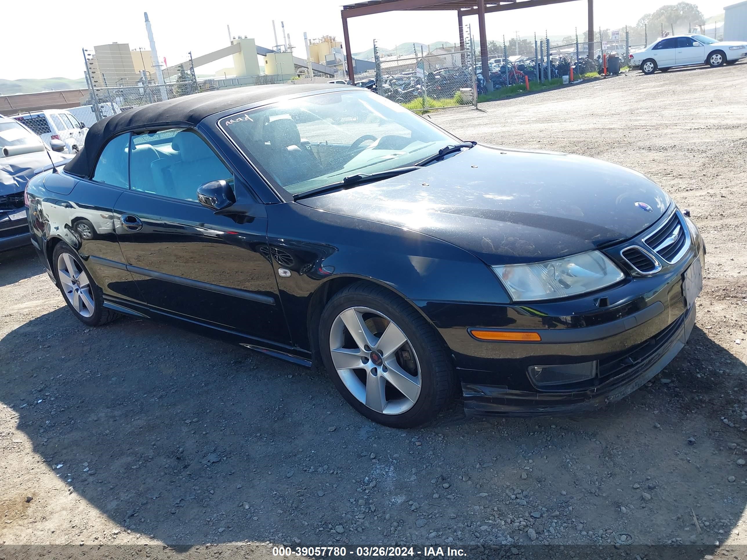 saab 9-3 2007 ys3fh71u076109989