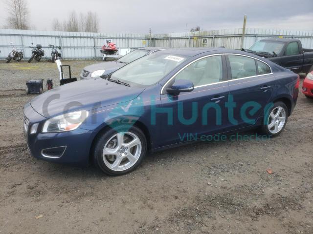 volvo s60 2013 yv1612fh5d1198794