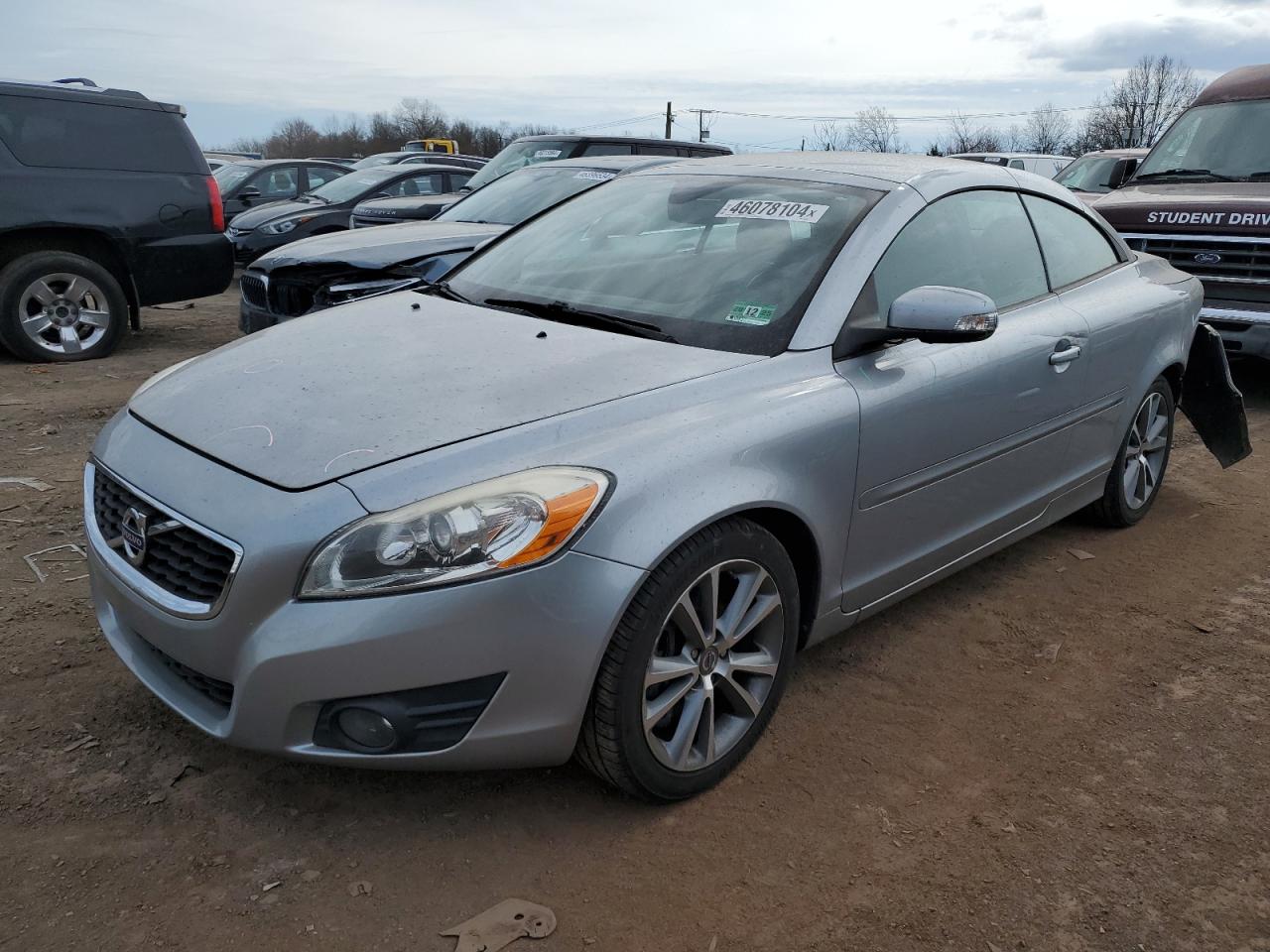 volvo c70 2012 yv1672mc9cj123424