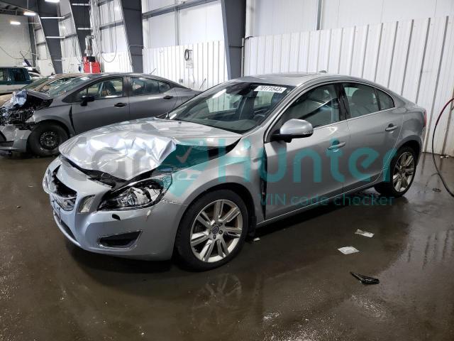 volvo s60 t6 2012 yv1902fh5c2118838