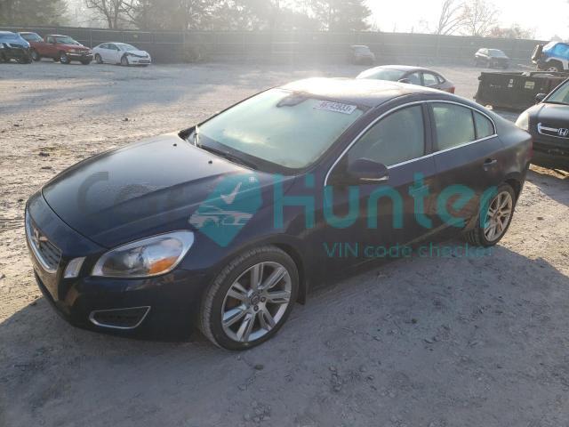 volvo s60 t6 2012 yv1902fh6c2117620