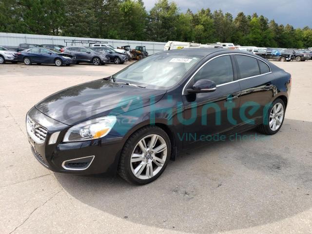 volvo s60 t6 2012 yv1902fhxc2112971