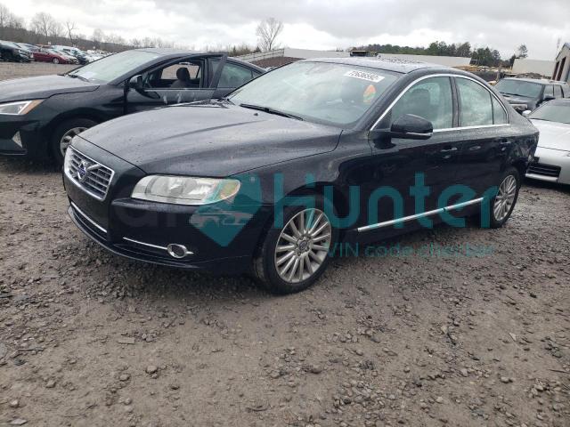 volvo s80 3.2 2012 yv1952as3c1152240