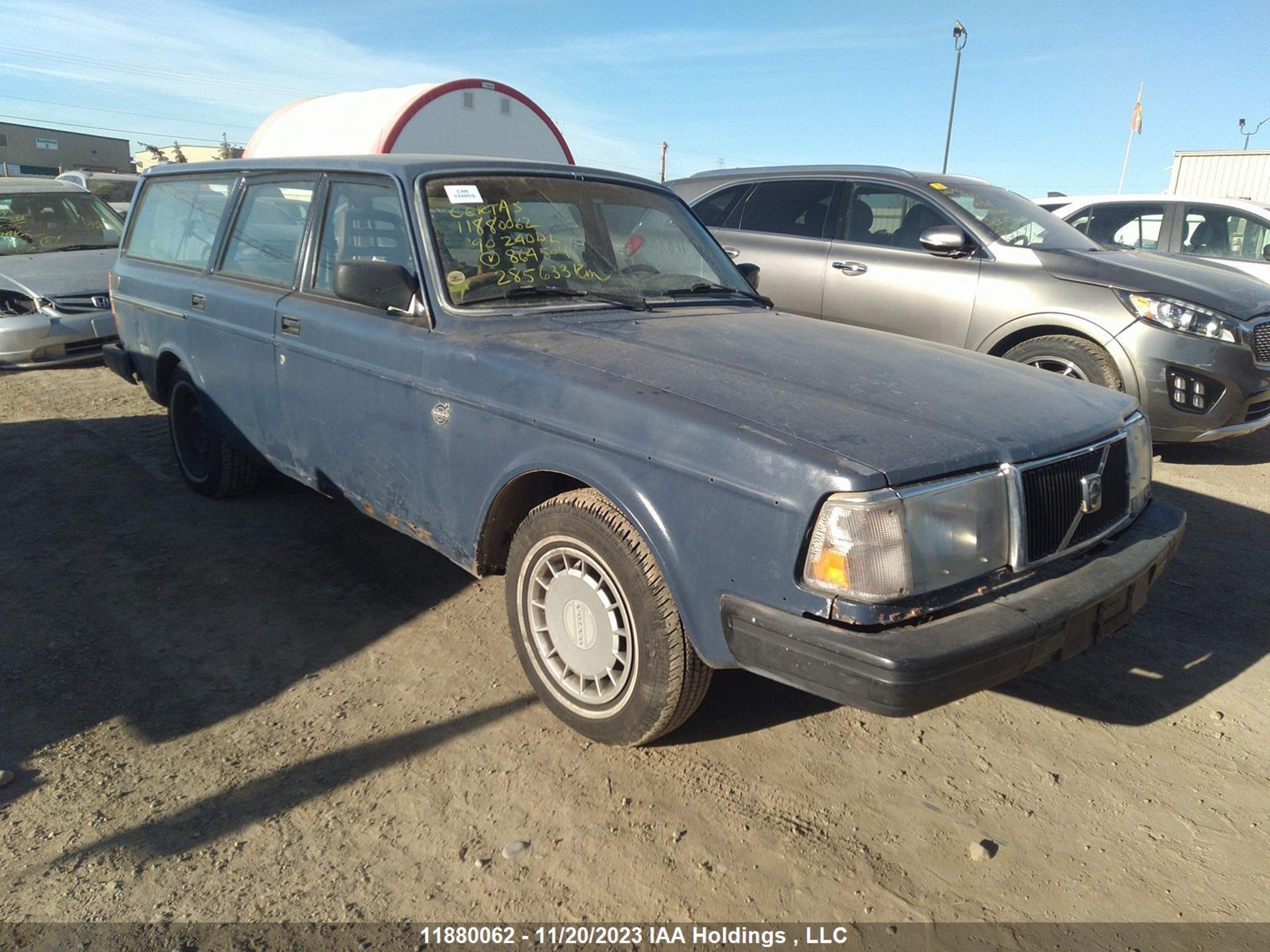 volvo  1990 yv1ax8856l1864509